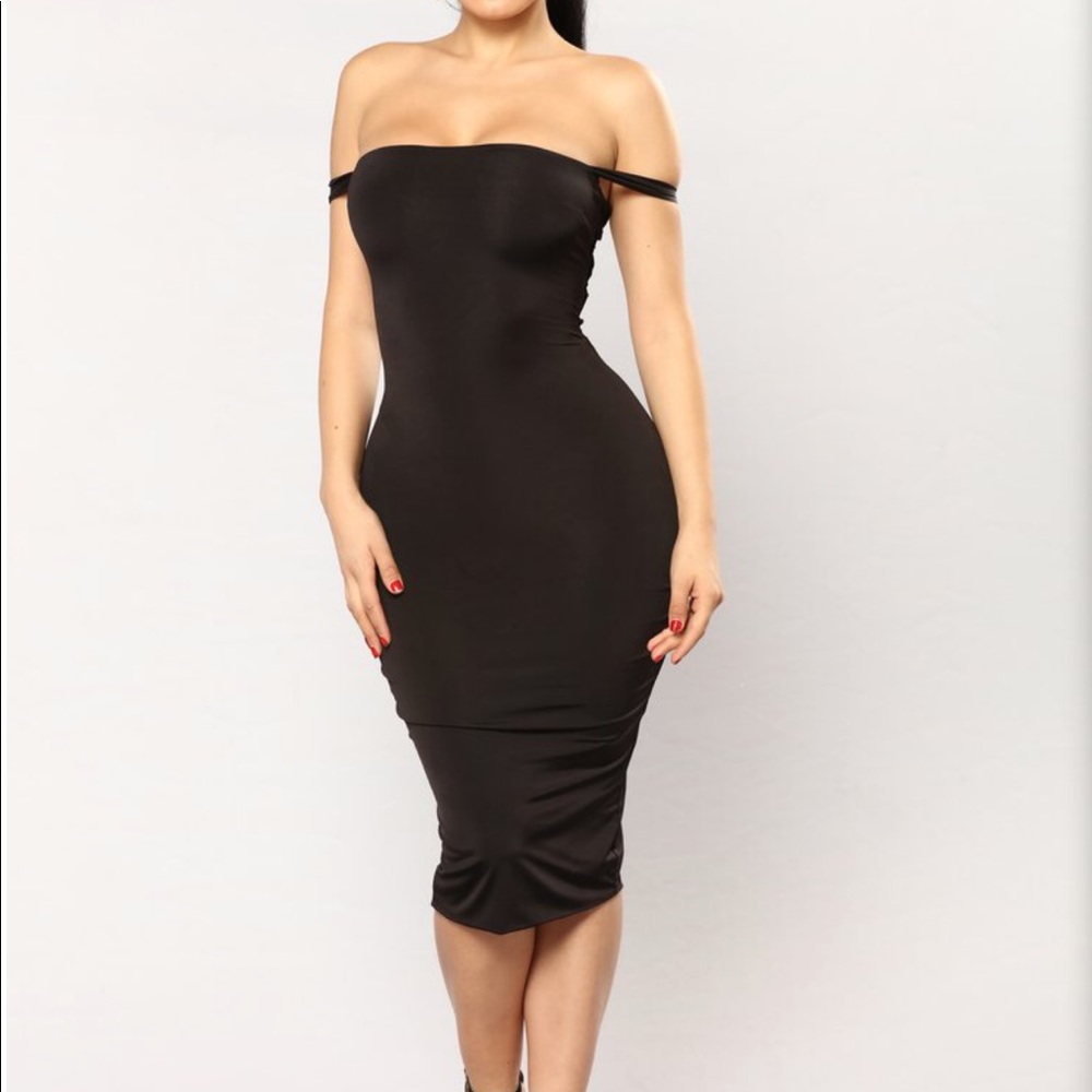 Laced framed dress